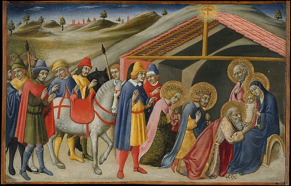 The Adoration of the Magi by Sano di Pietro 